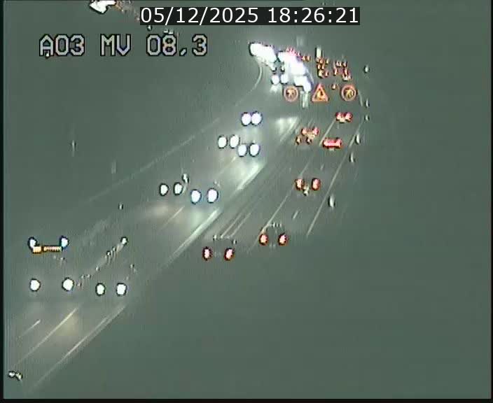 <h2>Webcam Autoroute après la Croix de Bettembourg en direction de Luxembourg sur l'A3</h2>