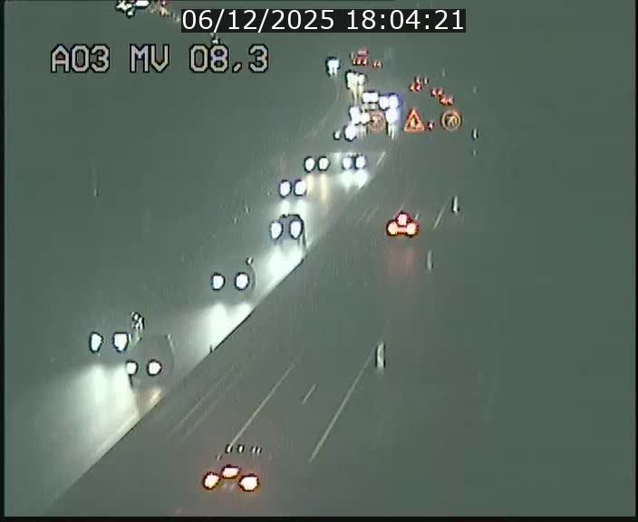 <h2>Webcam Autoroute après la Croix de Bettembourg en direction de Luxembourg sur l'A3</h2>