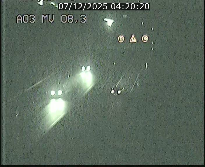 <h2>Webcam Autoroute après la Croix de Bettembourg en direction de Luxembourg sur l'A3</h2>