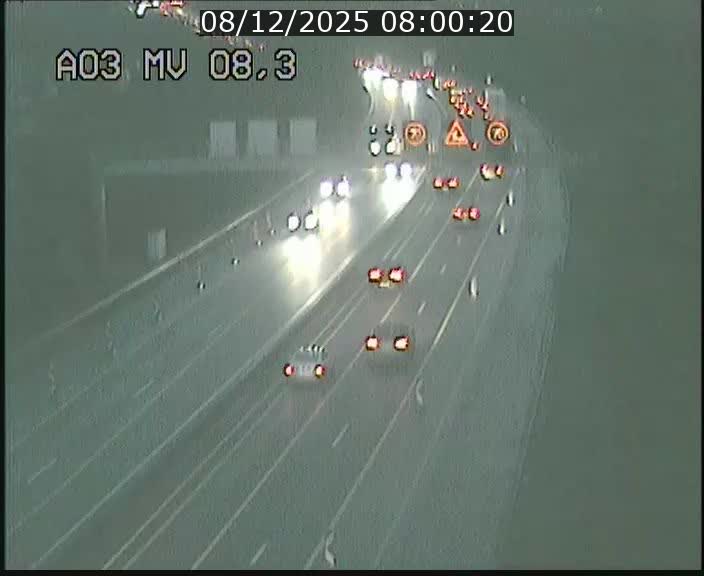 <h2>Webcam Autoroute après la Croix de Bettembourg en direction de Luxembourg sur l'A3</h2>