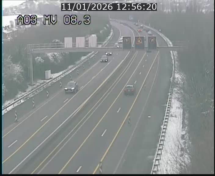 <h2>Webcam Autoroute après la Croix de Bettembourg en direction de Luxembourg sur l'A3</h2>