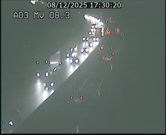 <h2>Webcam Autoroute après la Croix de Bettembourg en direction de Luxembourg sur l'A3</h2>