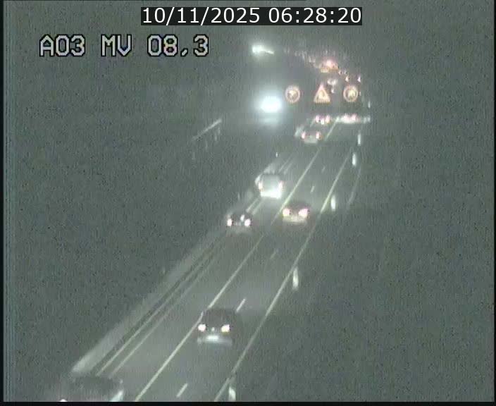 <h2>Webcam Autoroute après la Croix de Bettembourg en direction de Luxembourg sur l'A3</h2>