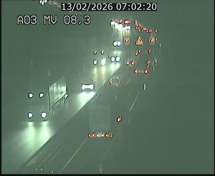 <h2>Webcam Autoroute après la Croix de Bettembourg en direction de Luxembourg sur l'A3</h2>