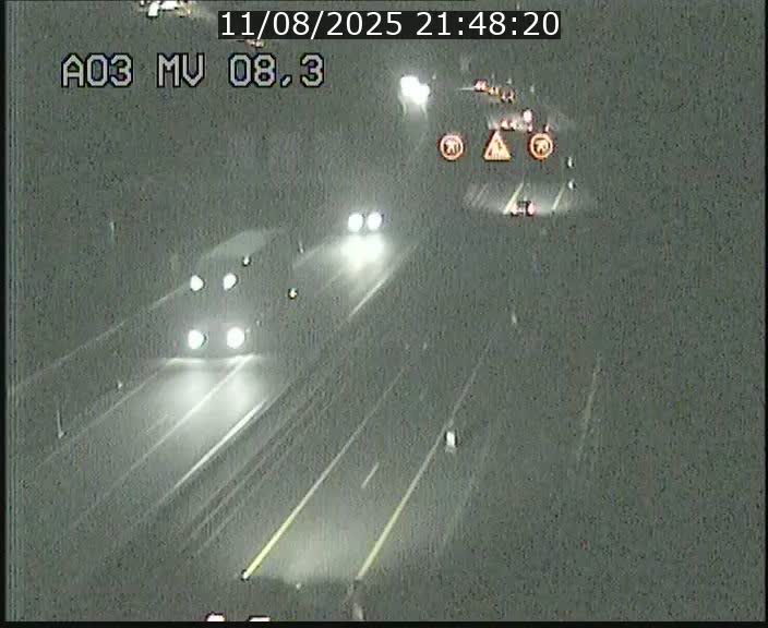 <h2>Webcam Autoroute après la Croix de Bettembourg en direction de Luxembourg sur l'A3</h2>