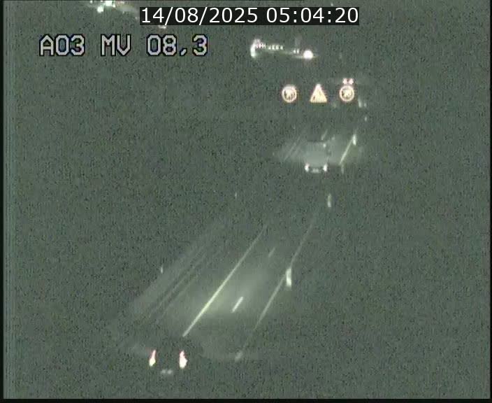 <h2>Webcam Autoroute après la Croix de Bettembourg en direction de Luxembourg sur l'A3</h2>