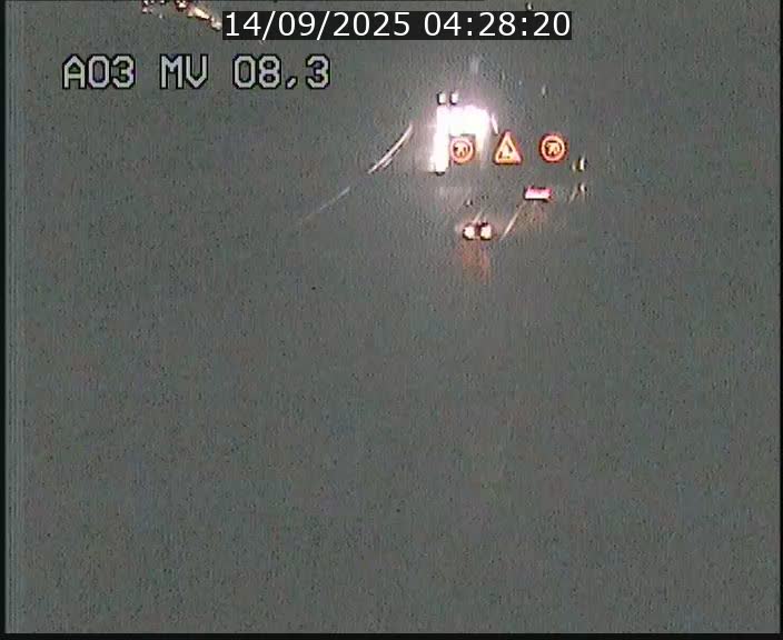 <h2>Webcam Autoroute après la Croix de Bettembourg en direction de Luxembourg sur l'A3</h2>