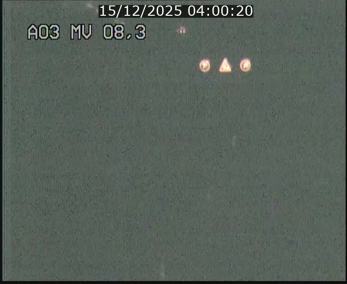 Webcam Autoroute après la Croix de Bettembourg en direction de Luxembourg sur l'A3