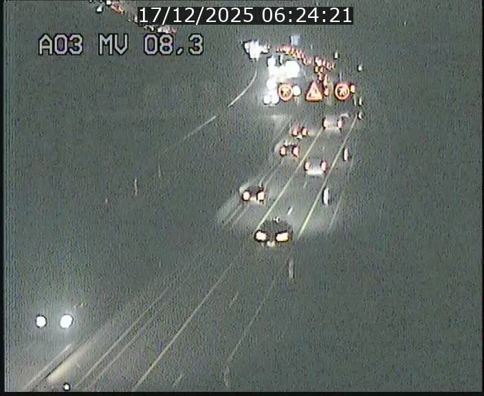 <h2>Webcam Autoroute après la Croix de Bettembourg en direction de Luxembourg sur l'A3</h2>