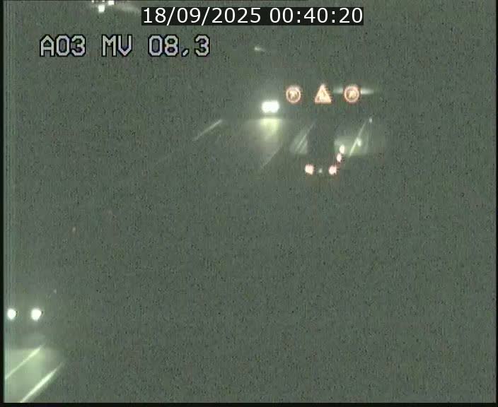 <h2>Webcam Autoroute après la Croix de Bettembourg en direction de Luxembourg sur l'A3</h2>