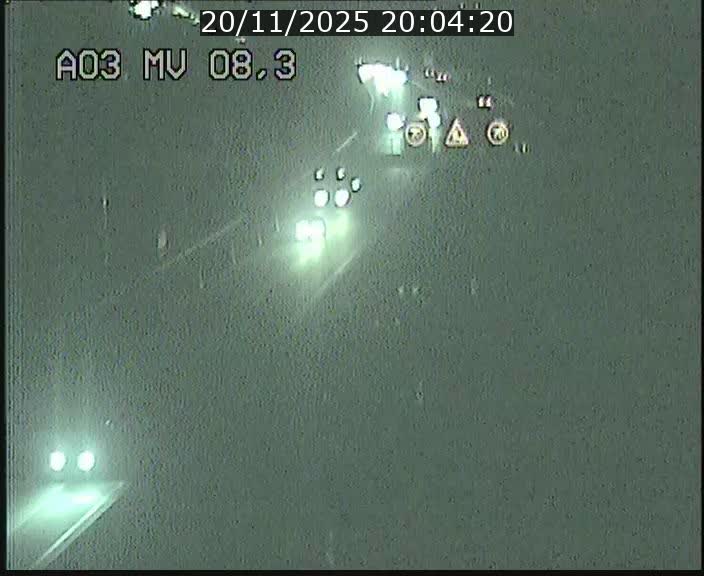 Webcam Autoroute après la Croix de Bettembourg en direction de Luxembourg sur l'A3