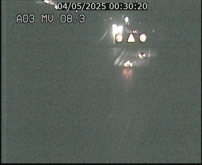 Webcam Autoroute après la Croix de Bettembourg en direction de Luxembourg sur l'A3