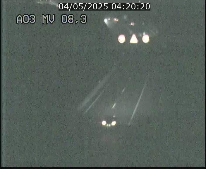 Webcam Autoroute après la Croix de Bettembourg en direction de Luxembourg sur l'A3