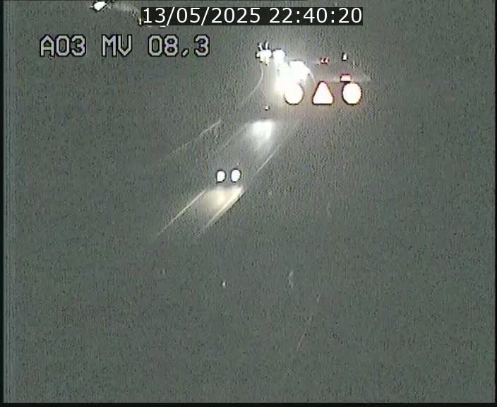 Webcam Autoroute après la Croix de Bettembourg en direction de Luxembourg sur l'A3
