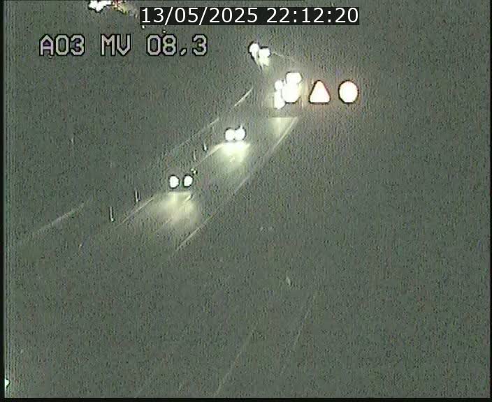 Webcam Autoroute après la Croix de Bettembourg en direction de Luxembourg sur l'A3