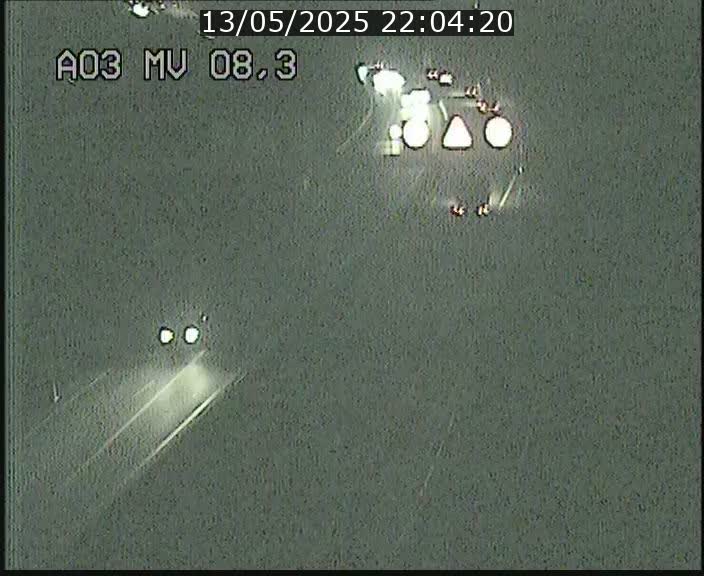 Webcam Autoroute après la Croix de Bettembourg en direction de Luxembourg sur l'A3