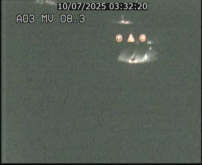 Webcam Autoroute après la Croix de Bettembourg en direction de Luxembourg sur l'A3
