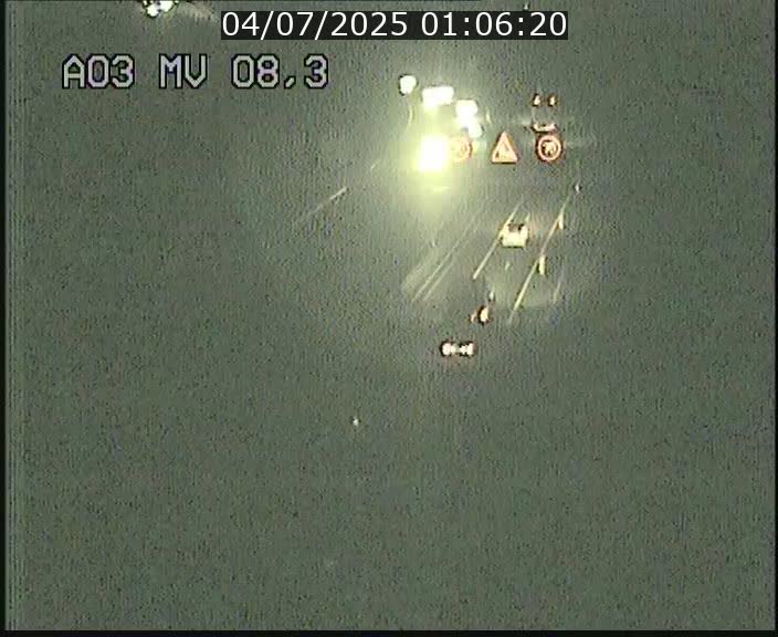 Webcam Autoroute après la Croix de Bettembourg en direction de Luxembourg sur l'A3