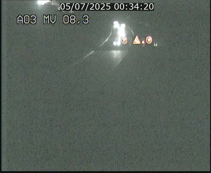 Webcam Autoroute après la Croix de Bettembourg en direction de Luxembourg sur l'A3
