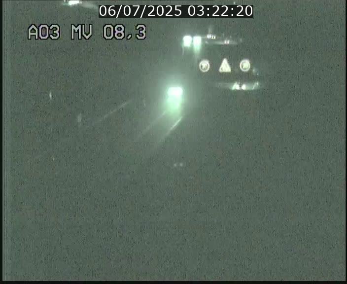 Webcam Autoroute après la Croix de Bettembourg en direction de Luxembourg sur l'A3