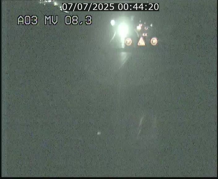 Webcam Autoroute après la Croix de Bettembourg en direction de Luxembourg sur l'A3
