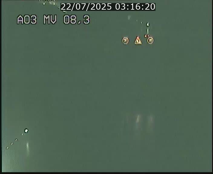 Webcam Autoroute après la Croix de Bettembourg en direction de Luxembourg sur l'A3