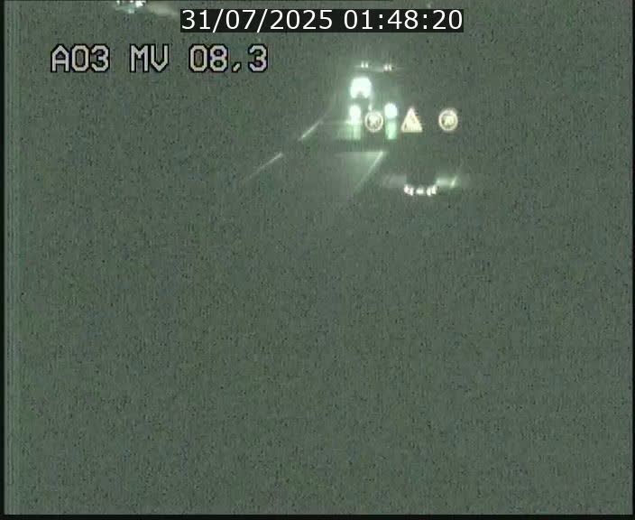 Webcam Autoroute après la Croix de Bettembourg en direction de Luxembourg sur l'A3