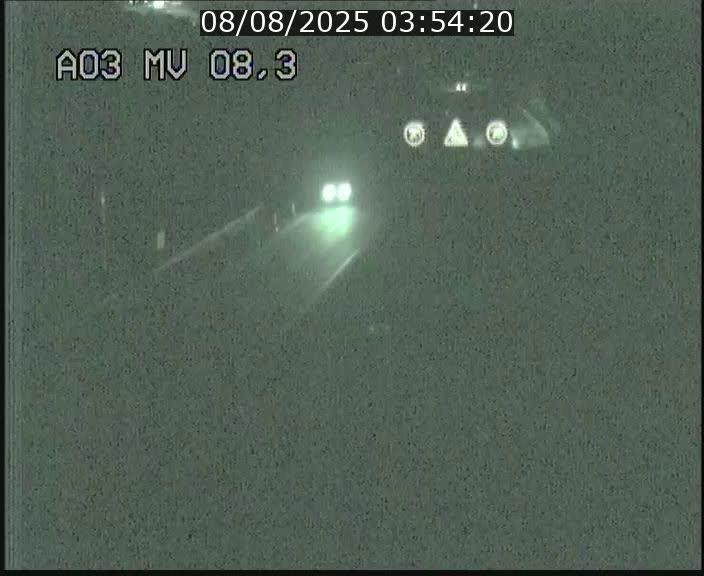 Webcam Autoroute après la Croix de Bettembourg en direction de Luxembourg sur l'A3