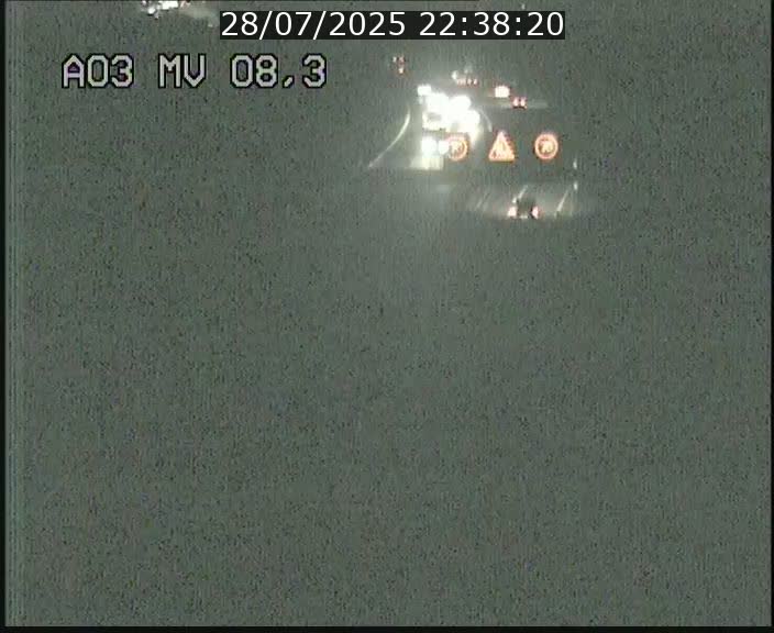 Webcam Autoroute après la Croix de Bettembourg en direction de Luxembourg sur l'A3