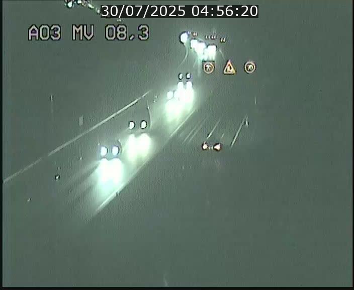 Webcam Autoroute après la Croix de Bettembourg en direction de Luxembourg sur l'A3