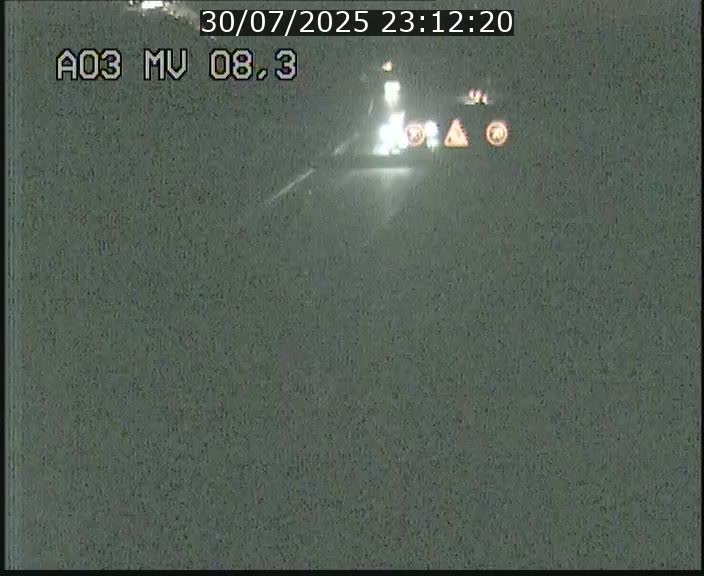 Webcam Autoroute après la Croix de Bettembourg en direction de Luxembourg sur l'A3