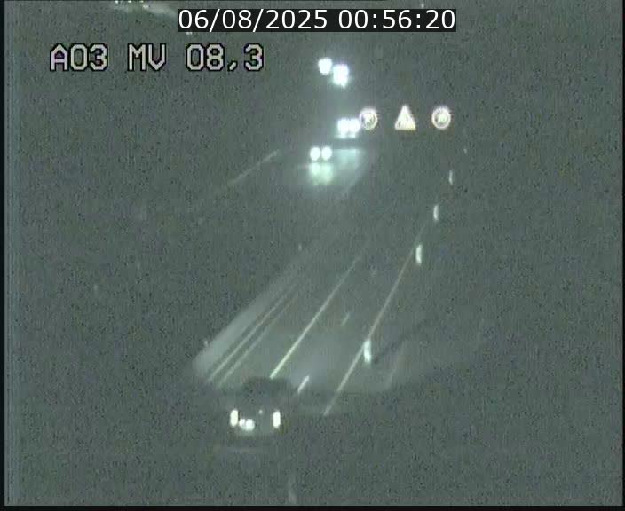Webcam Autoroute après la Croix de Bettembourg en direction de Luxembourg sur l'A3