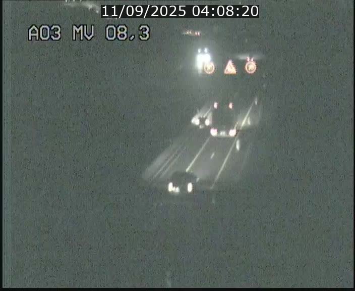 Webcam Autoroute après la Croix de Bettembourg en direction de Luxembourg sur l'A3