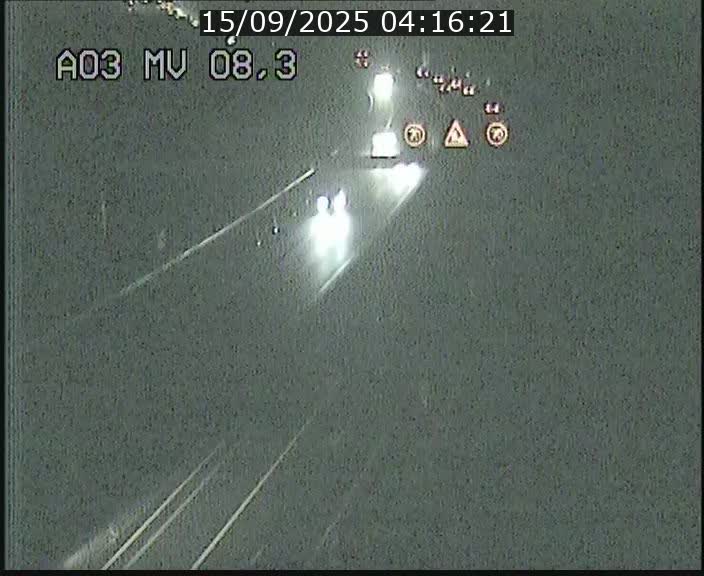 Webcam Autoroute après la Croix de Bettembourg en direction de Luxembourg sur l'A3