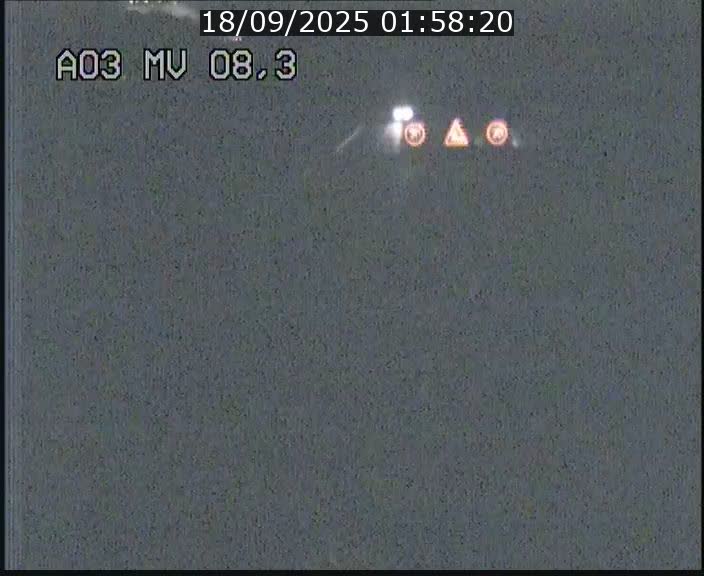 Webcam Autoroute après la Croix de Bettembourg en direction de Luxembourg sur l'A3