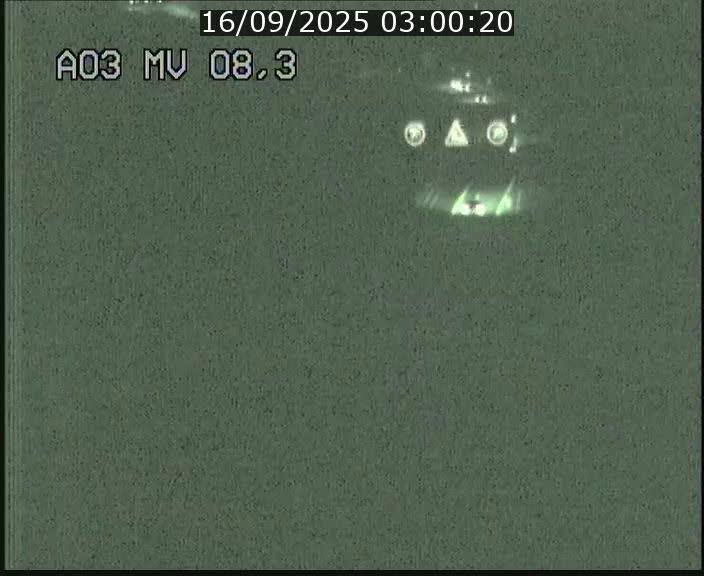 Webcam Autoroute après la Croix de Bettembourg en direction de Luxembourg sur l'A3