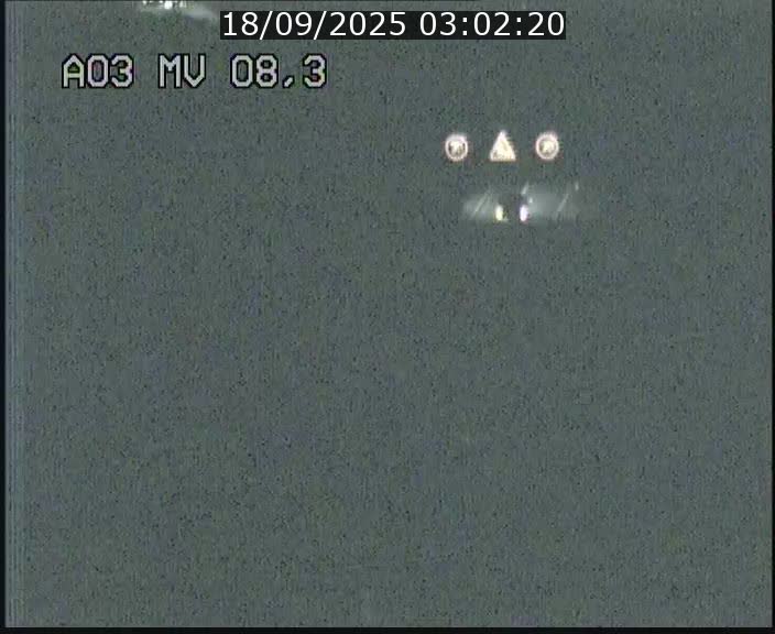 Webcam Autoroute après la Croix de Bettembourg en direction de Luxembourg sur l'A3
