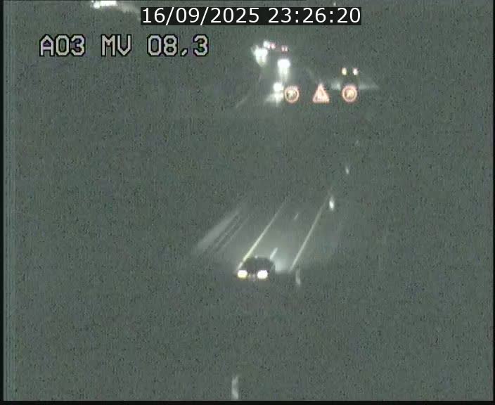 Webcam Autoroute après la Croix de Bettembourg en direction de Luxembourg sur l'A3