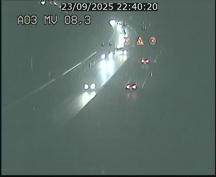 Webcam Autoroute après la Croix de Bettembourg en direction de Luxembourg sur l'A3