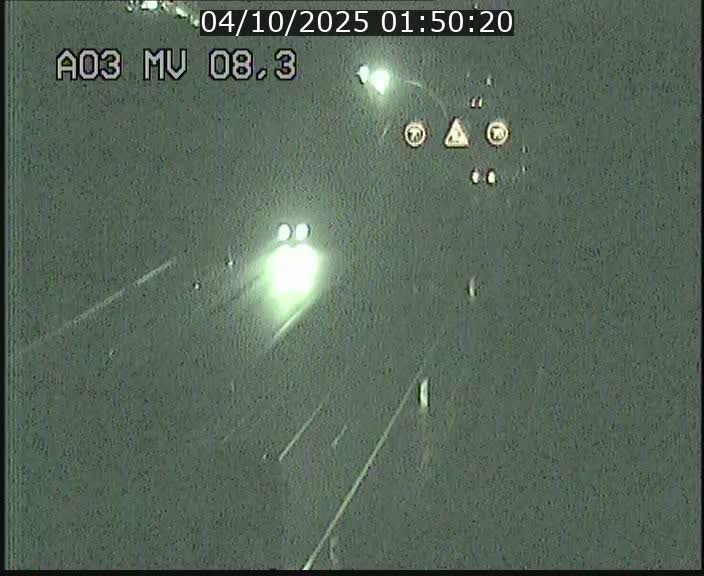 Webcam Autoroute après la Croix de Bettembourg en direction de Luxembourg sur l'A3