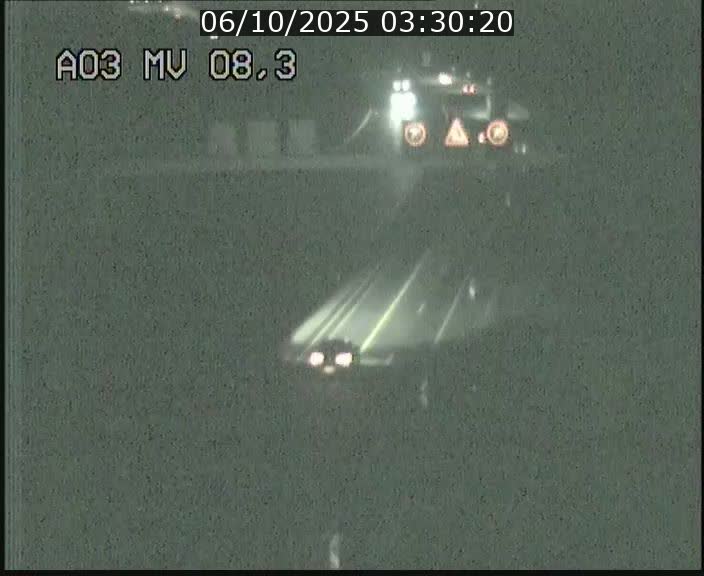 Webcam Autoroute après la Croix de Bettembourg en direction de Luxembourg sur l'A3