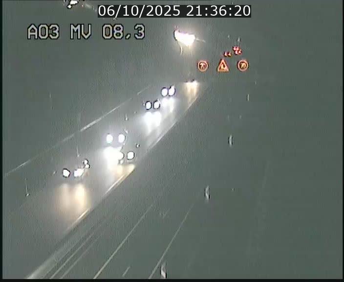 Webcam Autoroute après la Croix de Bettembourg en direction de Luxembourg sur l'A3