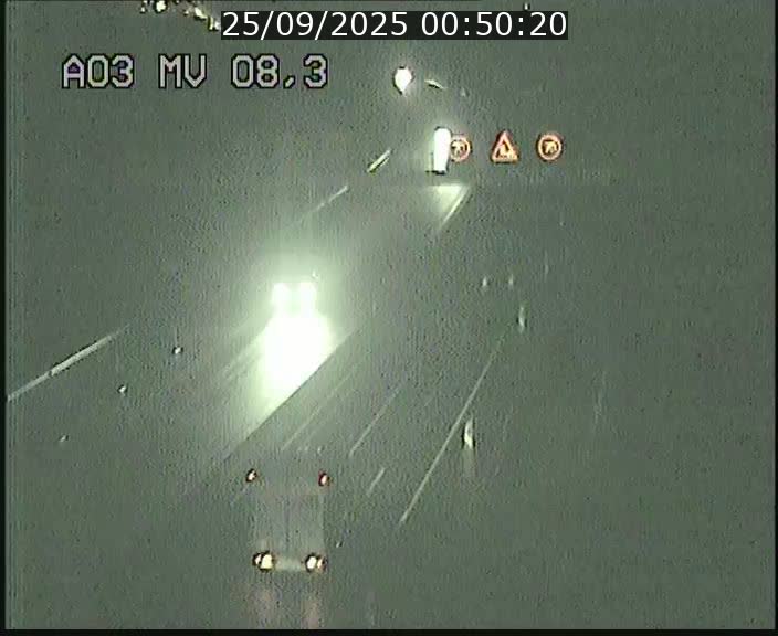 <h2>Webcam Autoroute après la Croix de Bettembourg en direction de Luxembourg sur l'A3</h2>