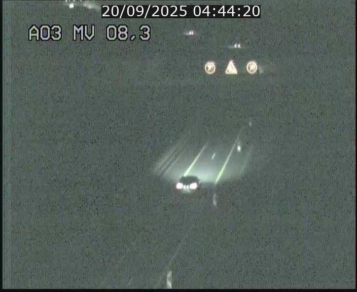 <h2>Webcam Autoroute après la Croix de Bettembourg en direction de Luxembourg sur l'A3</h2>