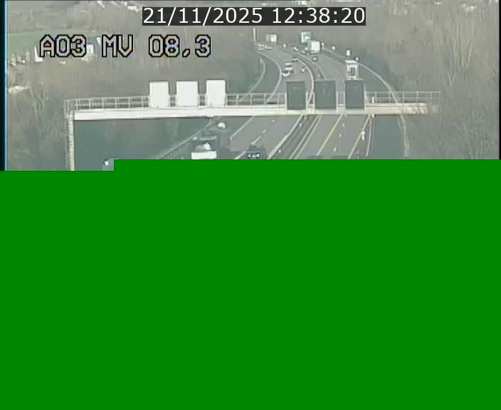 <h2>Webcam Autoroute après la Croix de Bettembourg en direction de Luxembourg sur l'A3</h2>