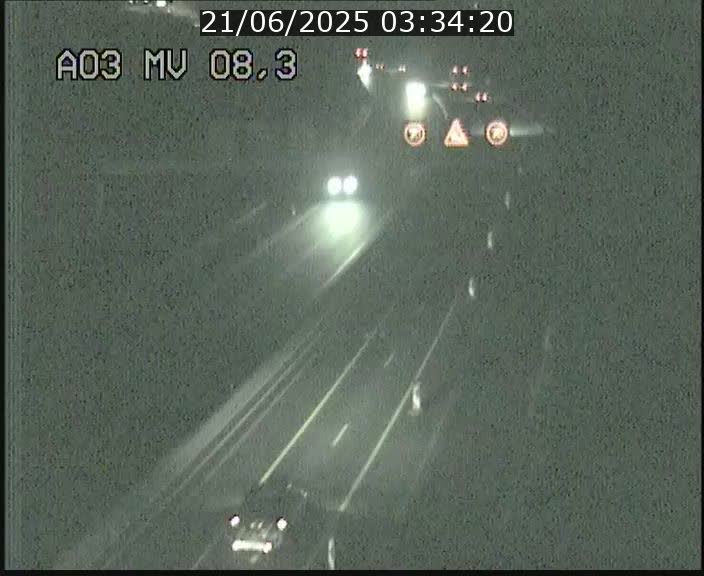 <h2>Webcam Autoroute après la Croix de Bettembourg en direction de Luxembourg sur l'A3</h2>