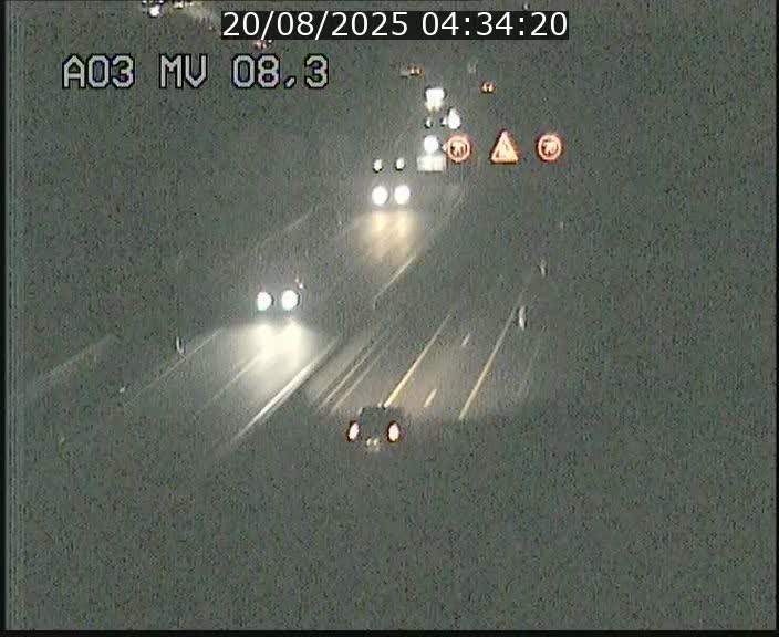 <h2>Webcam Autoroute après la Croix de Bettembourg en direction de Luxembourg sur l'A3</h2>