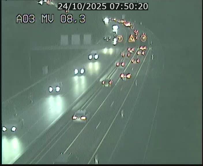 <h2>Webcam Autoroute après la Croix de Bettembourg en direction de Luxembourg sur l'A3</h2>