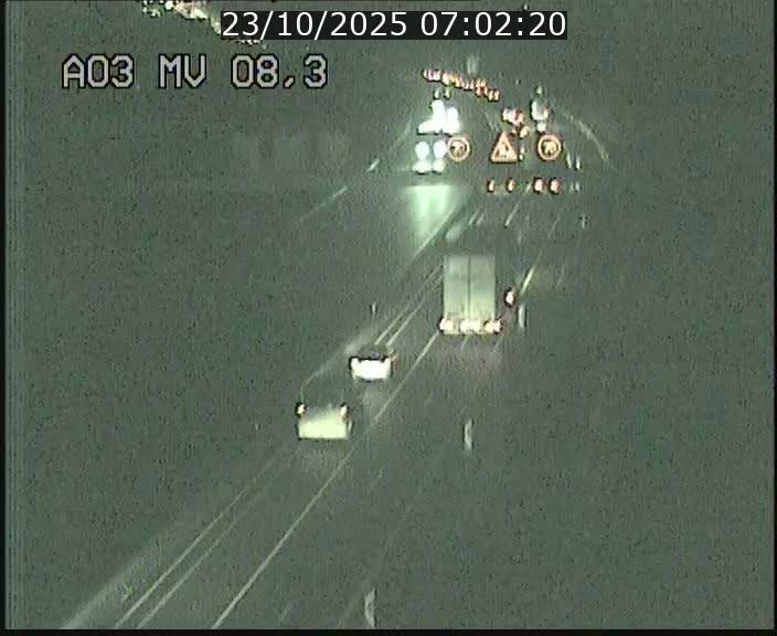 <h2>Webcam Autoroute après la Croix de Bettembourg en direction de Luxembourg sur l'A3</h2>