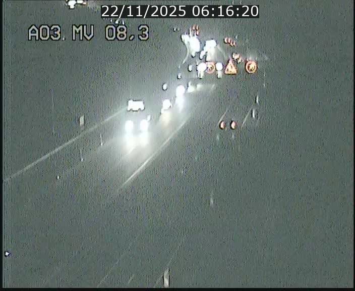 <h2>Webcam Autoroute après la Croix de Bettembourg en direction de Luxembourg sur l'A3</h2>